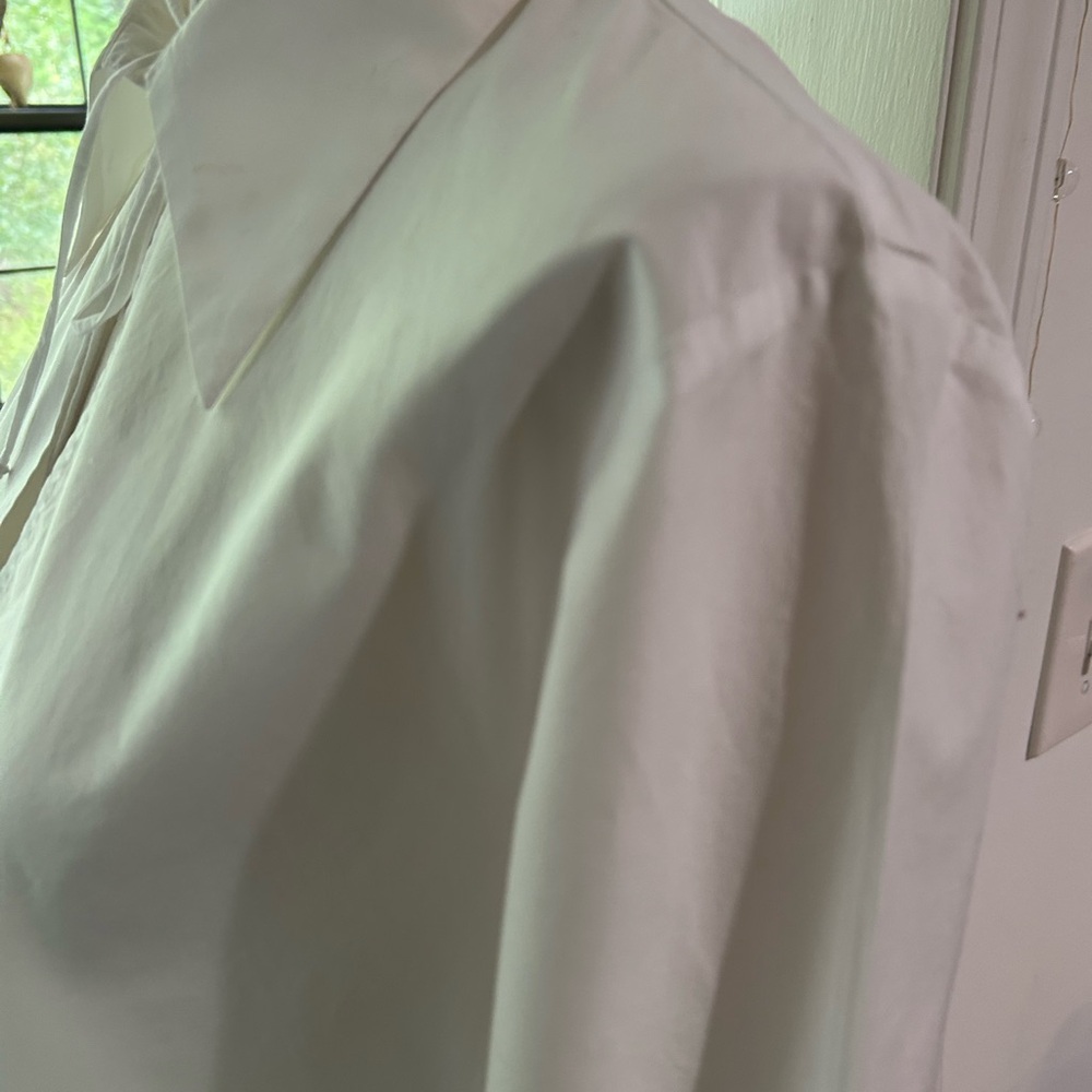 White long sleeves Zara shirt! Size M - Picture 7 of 12